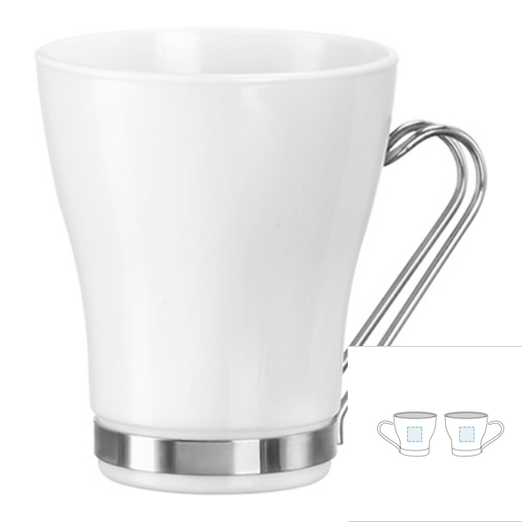 Tazza da colazione in vetro con manico - BORMIOLI ROCCO™ - Aromateca Tazza da colazione in vetro con manico - BORMIOLI ROCCO™ - Aromateca