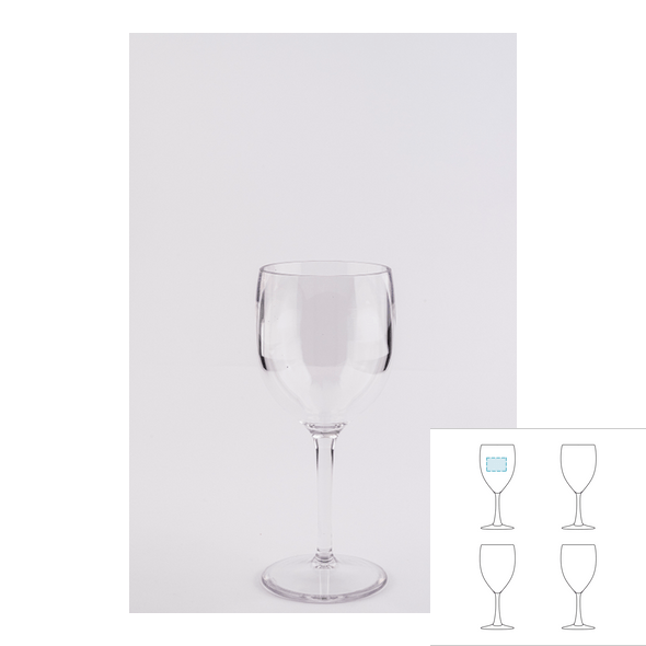 Uknuselig vinglass i plast Uknuselig vinglass i plast
