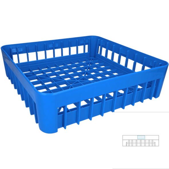 Universele plastic basismand Universele plastic basismand