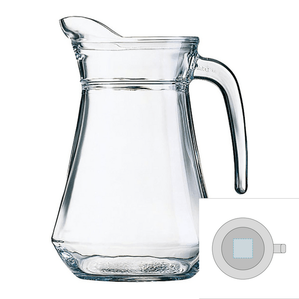Vase de table en verre - ARCOROC™ - Jarra Arc