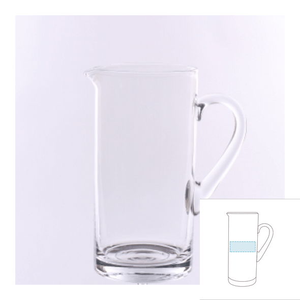 Vase de table en verre cylindrique - Royal Vase de table en verre cylindrique - Royal