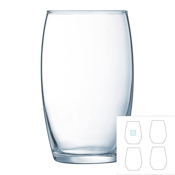 Vaso alto de vidrio -  ARCOROC™  -  Vina