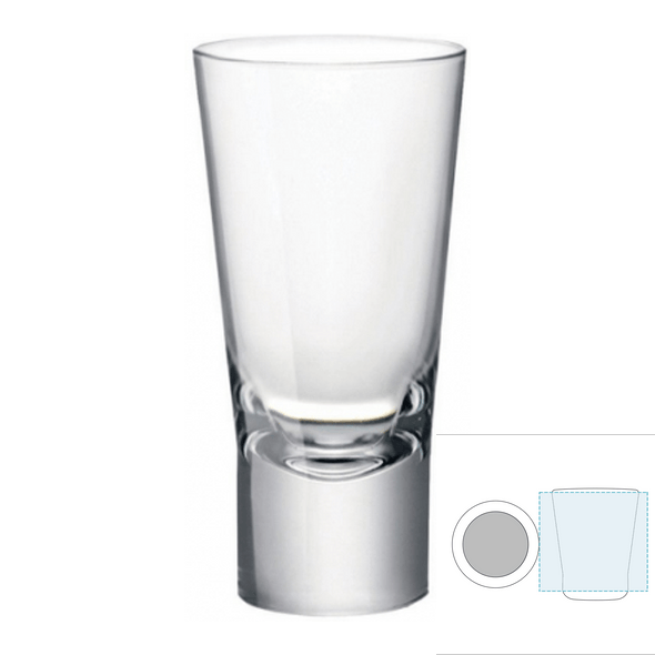 Vaso para licor (chupito) en cristal - BORMIOLI ROCCO™ - Ypsilon