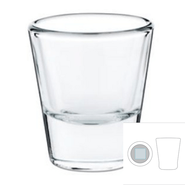 Verre à liqueur (shot) en verre - Bullet Verre à liqueur (shot) en verre - Bullet