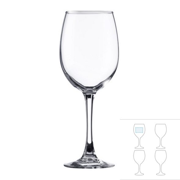 Verre à vin en verre - Pinot Verre à vin en verre - Pinot