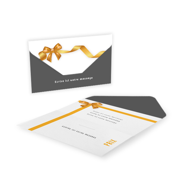 Enveloppe Cadeau Bon d'Acha Enveloppe Cadeau Bon d'Acha