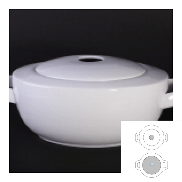 Zuppiera in ceramica - Eclipse Zuppiera in ceramica - Eclipse