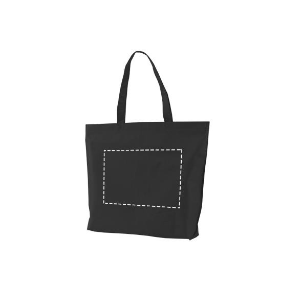 Thermosealed Tote bag NAAS Nonwoven 2.8 oz 18.9x15x3.3 in