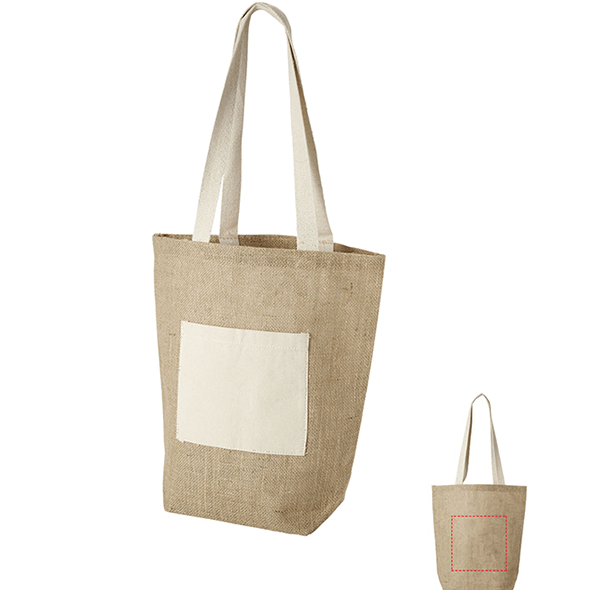 Stoffveske CALCUTTA | Jute | 350x150x365mm Stoffveske CALCUTTA | Jute | 350x150x365mm